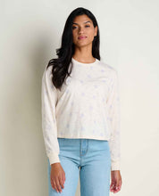 Load image into Gallery viewer, TOAD&amp;CO BOUNDLESS JERSEY LONG SLEEVE TEE LIMESTONE PRINT WOMENS TOP
