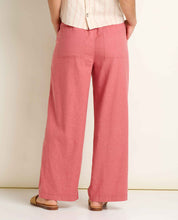 Load image into Gallery viewer, TOAD&amp;CO TAJ HEMP WIDE LEG PANT DUSTY CEDAR WOMENS PANT
