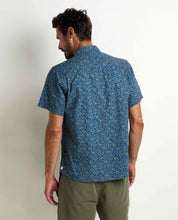 Load image into Gallery viewer, TOAD&amp;CO FLETCH SHORT SLEEVE BUTTON DOWN CANAL PRINT MENS SHIRT
