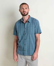 Load image into Gallery viewer, TOAD&amp;CO TREESCAPE INK SHORT SLEEVE BUTTON DOWN MENS SHIRT
