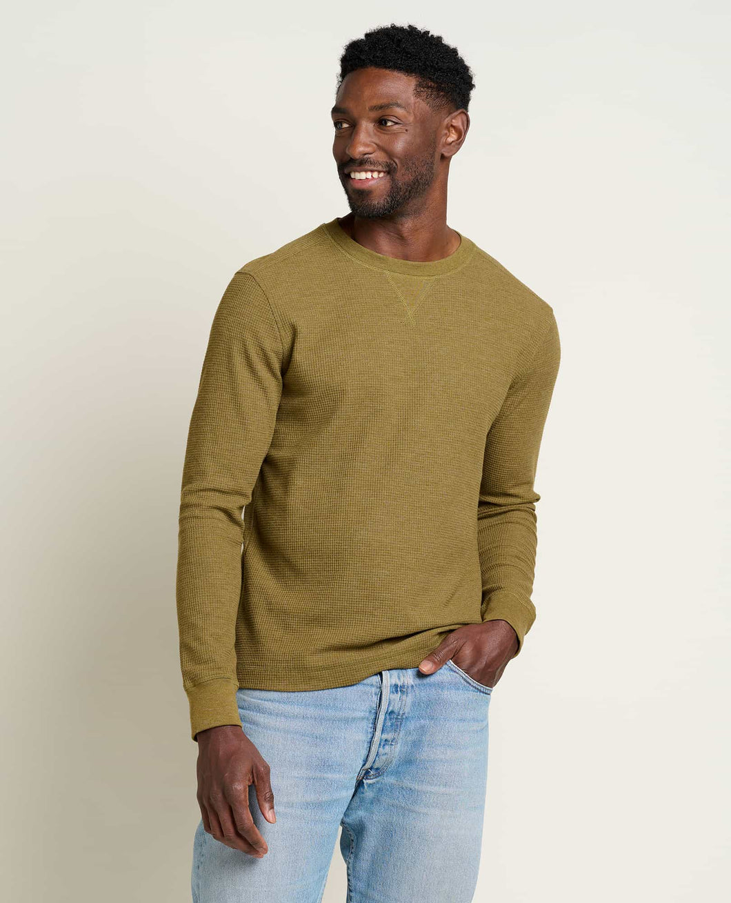 TOAD&CO FRAMER II LONG SLEEVE CREW MENS SHIRT