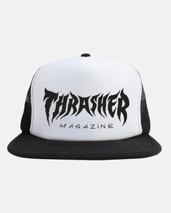 THRASHER METAL TRUCKER HAT