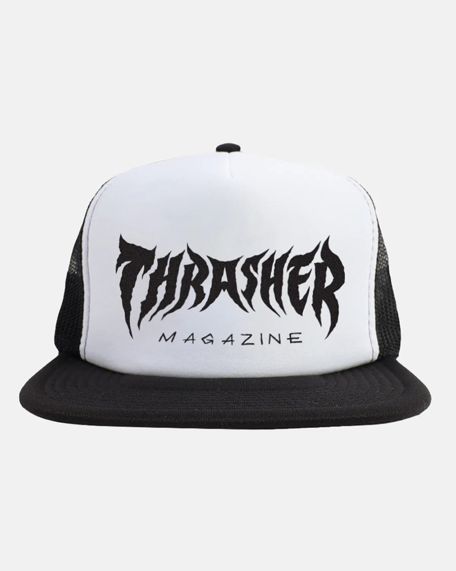 THRASHER METAL TRUCKER HAT