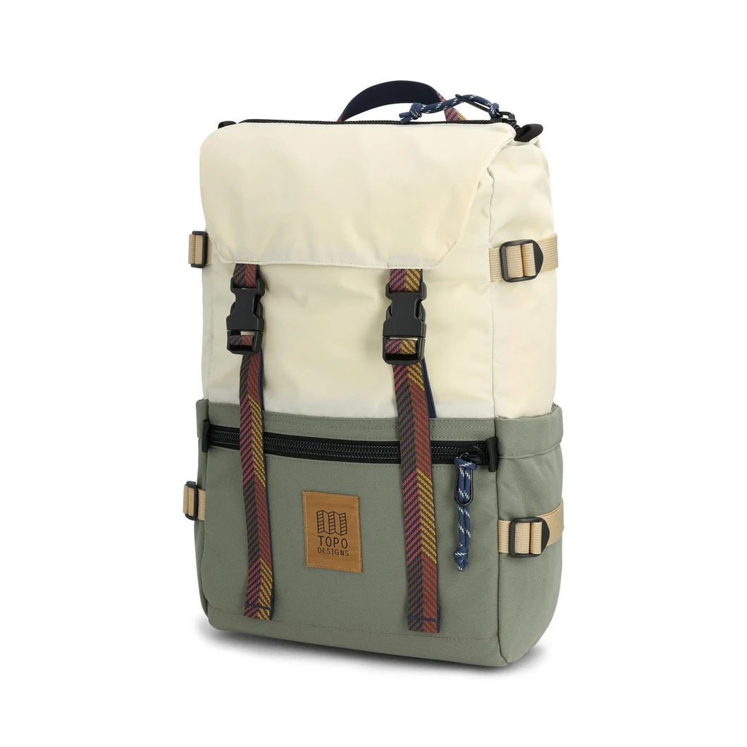 TOPO DESIGNS ROVER PACK CLASSIC BONE WHITE/BEETLE BACKPACK