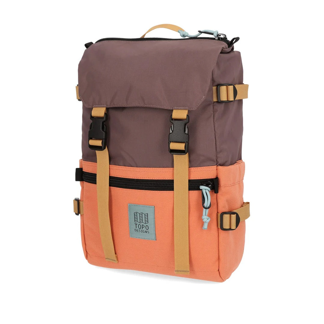 TOPO DESIGNS ROVER PACK CLASSIC CORAL/PEPPERCORN BACKPACK