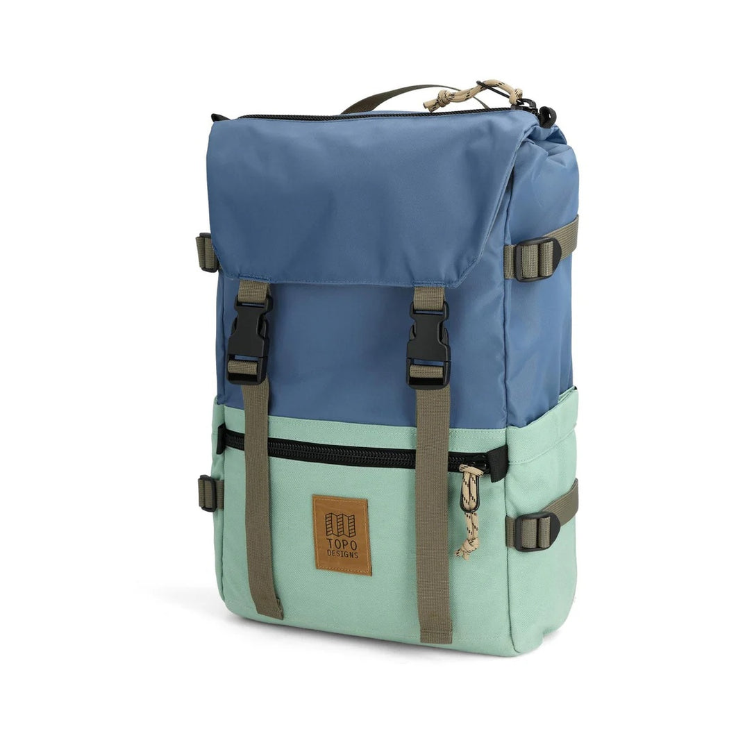 TOPO DESIGNS ROVER PACK CLASSIC STONE BLUE/ASH GREEN BACKPACK