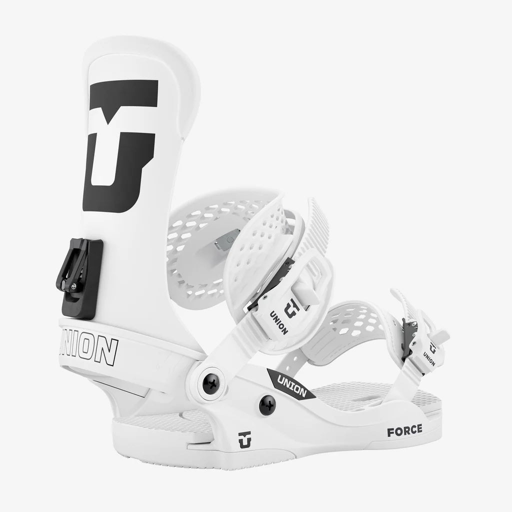 UNION FORCE CLASSIC (TEAM HIGHBACK) WHITE 2026 MENS SNOWBOARD BINDINGS