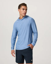 Load image into Gallery viewer, VUORI STRATO TECH HOODIE ISLE BLUE HEATHER MENS HOODY
