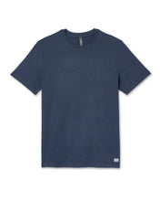 Load image into Gallery viewer, VUORI SHORT SLEEVE PONTO PERFORMANCE TEE AZURE HEATHER MENS T-SHIRT

