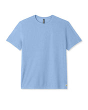 Load image into Gallery viewer, VUORI STRATO TECH TEE ISLE BLUE HEATHER MENS T-SHIRT
