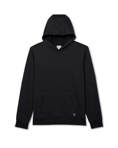 VUORI SUNDAY HOODIE 2.0 BLACK MENS HOODIE