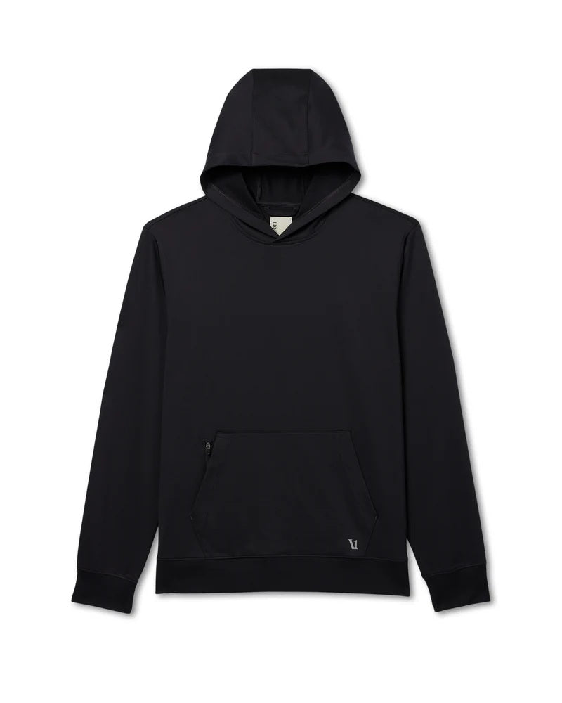 VUORI SUNDAY HOODIE 2.0 BLACK MENS HOODIE