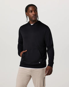 VUORI SUNDAY HOODIE 2.0 BLACK MENS HOODIE
