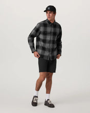 Load image into Gallery viewer, VUORI RANGE SHIRT JACKET 2.0 DARK PEWTER LONG SLEEVE BUTTON DOWN MENS JACKET
