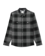 Load image into Gallery viewer, VUORI RANGE SHIRT JACKET 2.0 DARK PEWTER LONG SLEEVE BUTTON DOWN MENS JACKET
