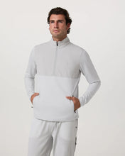Load image into Gallery viewer, VUORI SUNDAY ELEMENT HALF ZIP FROST GREY MENS SWEATSHIRT
