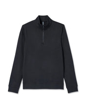 Load image into Gallery viewer, VUORI CORONADO HALF ZIP BLACK HEATHER MENS SWEATSHIRT
