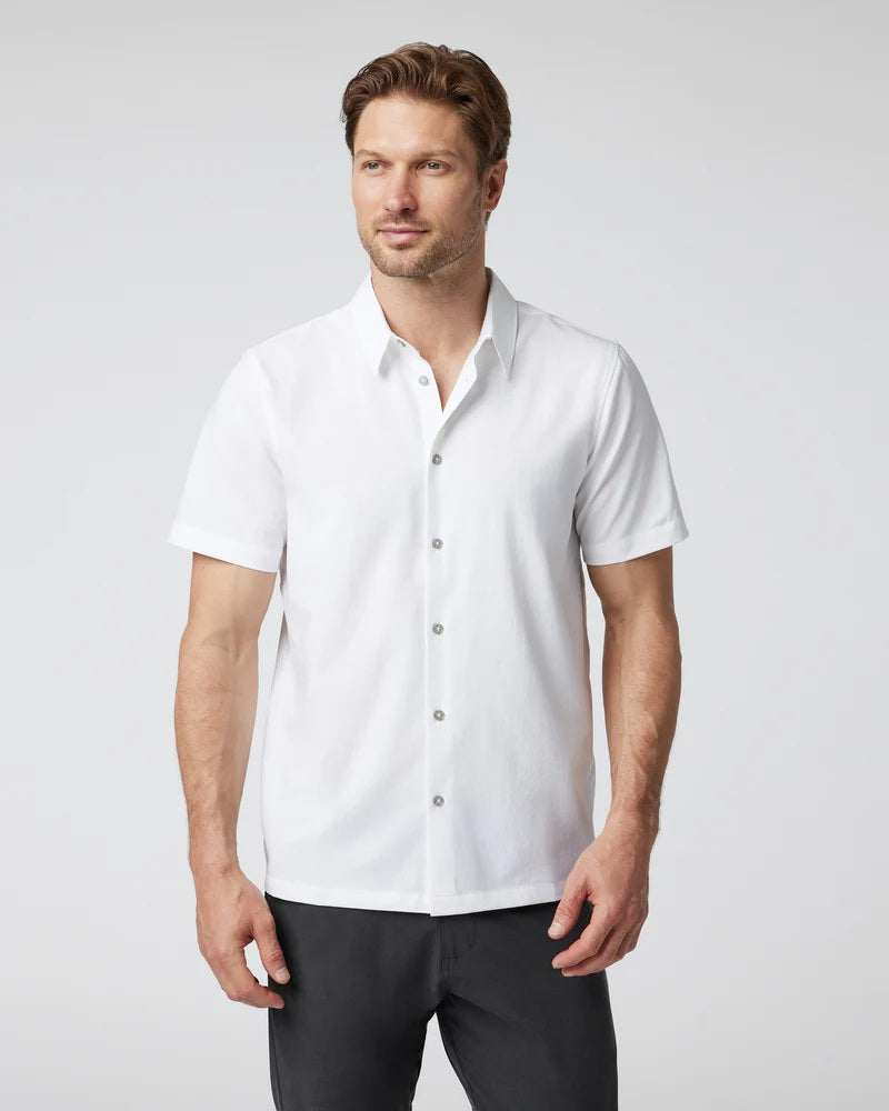 VUORI MANHATTAN SHORT SLEEVE BUTTON DOWN SHIRT