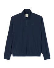Load image into Gallery viewer, VUORI VENTURE QUARTER ZIP INK LINEN TEXTURE MENS SWEATSHIRT
