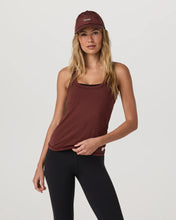 Load image into Gallery viewer, VUORI SLEEVELESS LUX RACERBACK TANK BURNT SIENNA WOMENS TANK TOP
