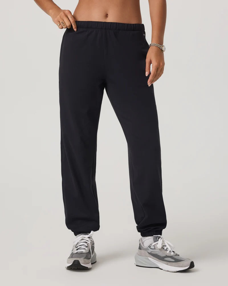 VUORI HALO MODERN SWEATPANT SOLID BLACK WOMENS TRACK PANT