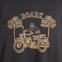 Load image into Gallery viewer, ROARK MOTO SKELE BOXY CROP PREMIUM TEE WOMENS T-SHIRT
