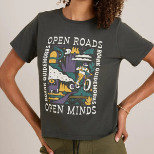 ROARK OPEN ROADS EVERYDAY TEE WOMENS T-SHIRT