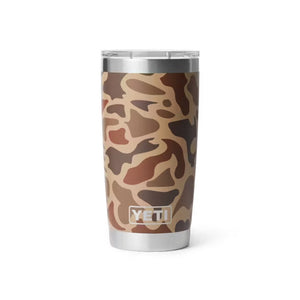 YETI RAMBLER 20OZ TUMBLER WITH MAGSLIDER LID WETLANDS CAMO