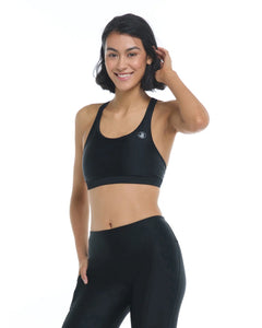 BODY GLOVE SMOOTHIES EQUALIZER SPORTS BRA WOMENS SWIMWEAR TOP