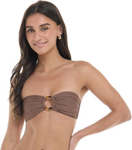 Load image into Gallery viewer, BODY GLOVE SMOOTHIES LATTE IRENE BANDEAU WOMENS SWIMWEAR TOP
