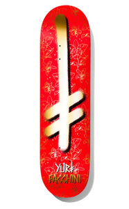 DEATHWISH DECK YURI GANG LOGO ORCHIDS 8.25"