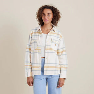 ROARK AMBERLEY LONG SLEEVE BUTTON DOWN WOMENS FLANNEL