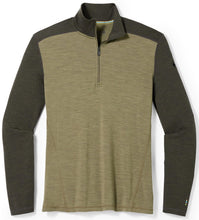 Load image into Gallery viewer, SMARTWOOL CLASSIC THERMAL MERINO BASE LAYER 1/4 ZIP MENS TOP

