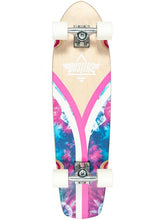 Load image into Gallery viewer, DUSTER FLASHBACK CHECKER TIE DYE 31.1&quot; SKATEBOARD CRUISER COMPLETE
