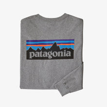 Load image into Gallery viewer, PATAGONIA P-6 LOGO RESPONSIBILI-TEE LONG SLEEVE MENS T-SHIRT
