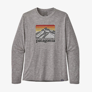 PATAGONIA CAPILENE COOL DAILY GRAPHIC LONG SLEEVED MENS SHIRT