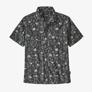 PATAGONIA BACK STEP SHORT SLEEVE BUTTON DOWN MENS SHIRT