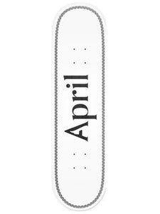 APRIL DECK OG LOGO HELIX BLACK 8.5"