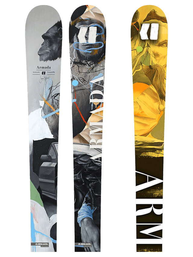 ARMADA ARV 84 YOUTH SKIS 135CM 149CM Moguls In Mocean