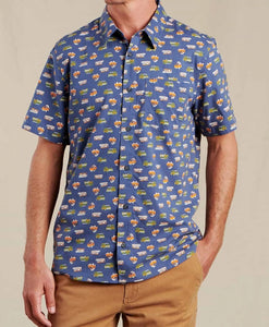 TOAD&CO FLETCH SHORT SLEEVE MENS BUTTON DOWN