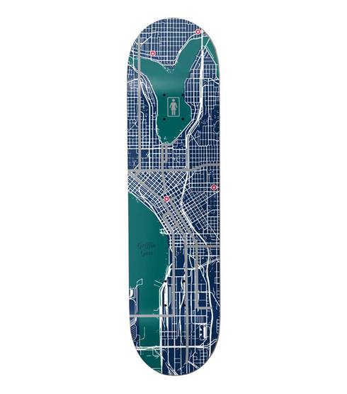 GIRL DECK GASS PIN POINT ONE OFF 8.25