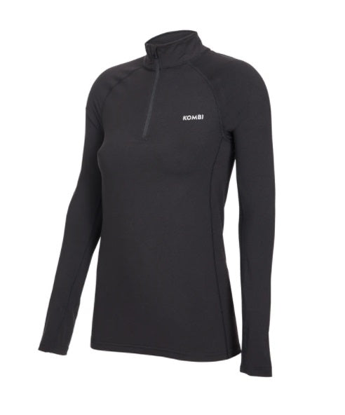 KOMBI RH ACTIVE ZIP BASELAYER WOMENS TOP