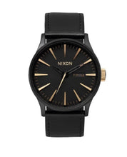 Load image into Gallery viewer, NIXON SENTRY LEATHER WATCH
