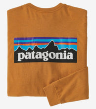 Load image into Gallery viewer, PATAGONIA P-6 LOGO RESPONSIBILI-TEE LONG SLEEVE MENS T-SHIRT
