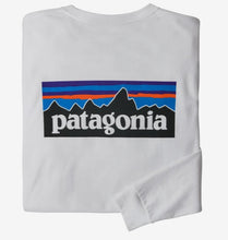 Load image into Gallery viewer, PATAGONIA P-6 LOGO RESPONSIBILI-TEE LONG SLEEVE MENS T-SHIRT
