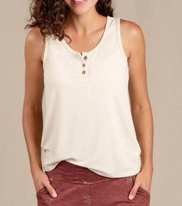 TOAD&CO PIRU HENLEY WOMENS TANK TOP