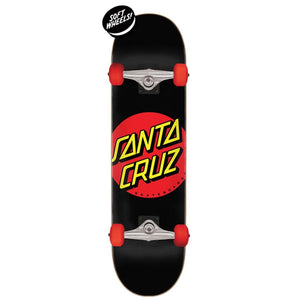 SANTA CRUZ CLASSIC DOT SUPER MICRO COMPLETE SKATEBOARD 7.25"