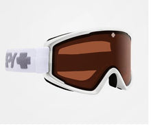 Load image into Gallery viewer, SPY CRUSHER ELITE MATTE WHITE GOGGLE
