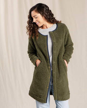 Load image into Gallery viewer, TOAD&amp;CO SESPE SHERPA WOMENS COATIGAN
