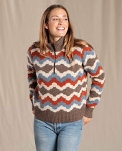 Load image into Gallery viewer, TOAD&amp;CO WILDE QUARTER ZIP SWEATER
